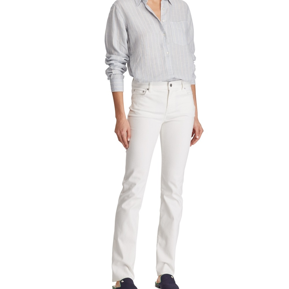 Lauren Ralph Lauren Jeans Off White Size 12